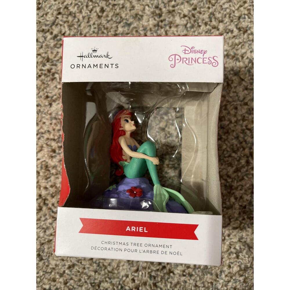 Hallmark Disney Princess Ariel The Little Mermaid Christmas Ornament New 2022
